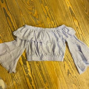 Lilac purple crop top size smalll NWT